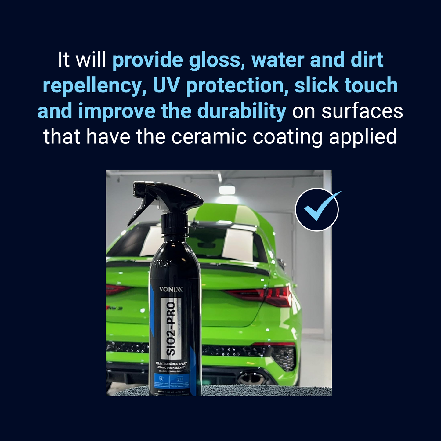 Vonixx - SiO2-PRO Ceramic Spray Sealant
