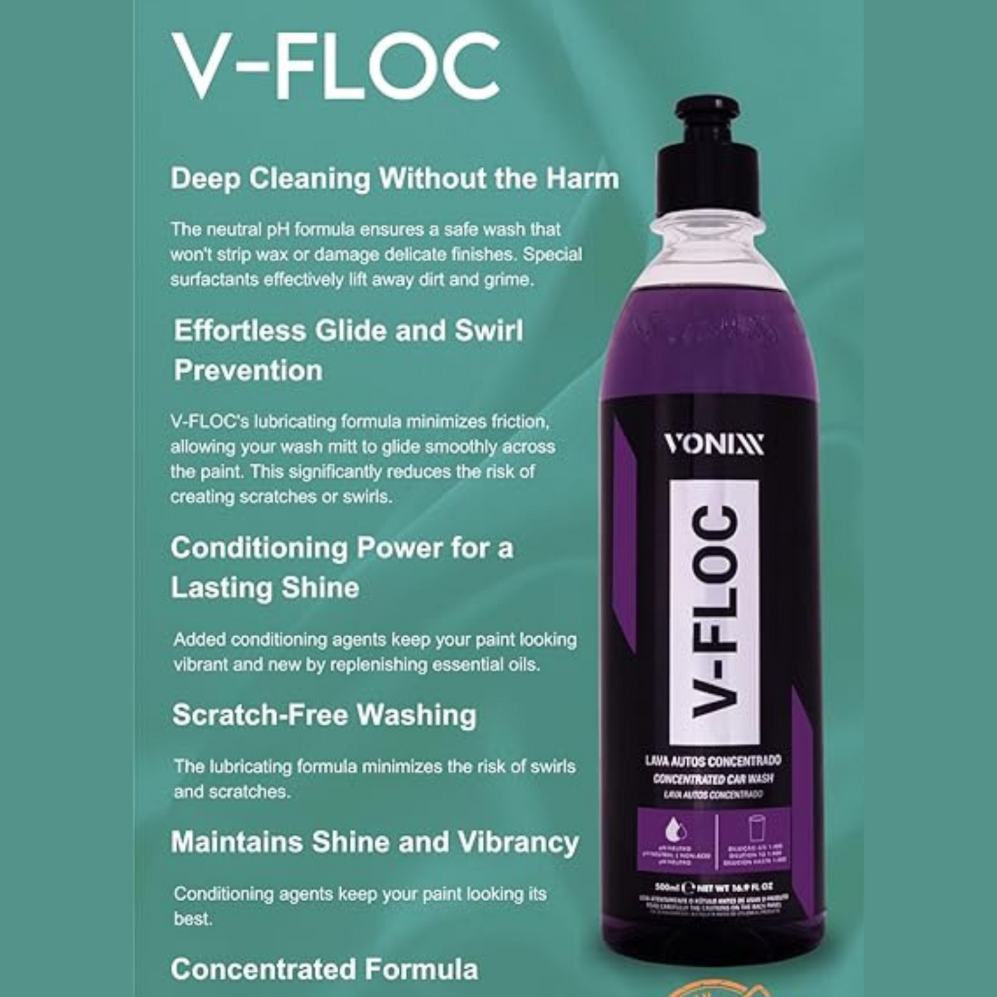 Vonixx - V-floc Concentrated Car Wash