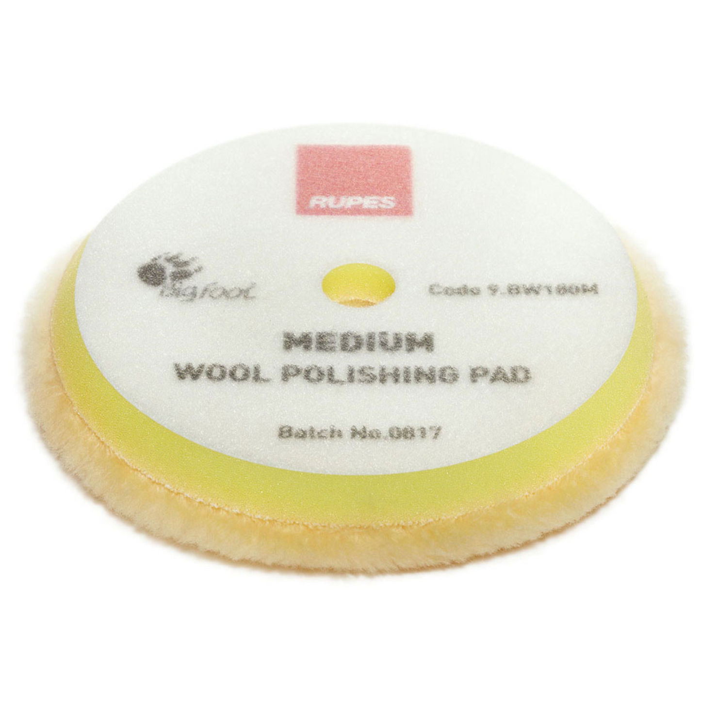 Rupes - Yellow Medium Wool Pad