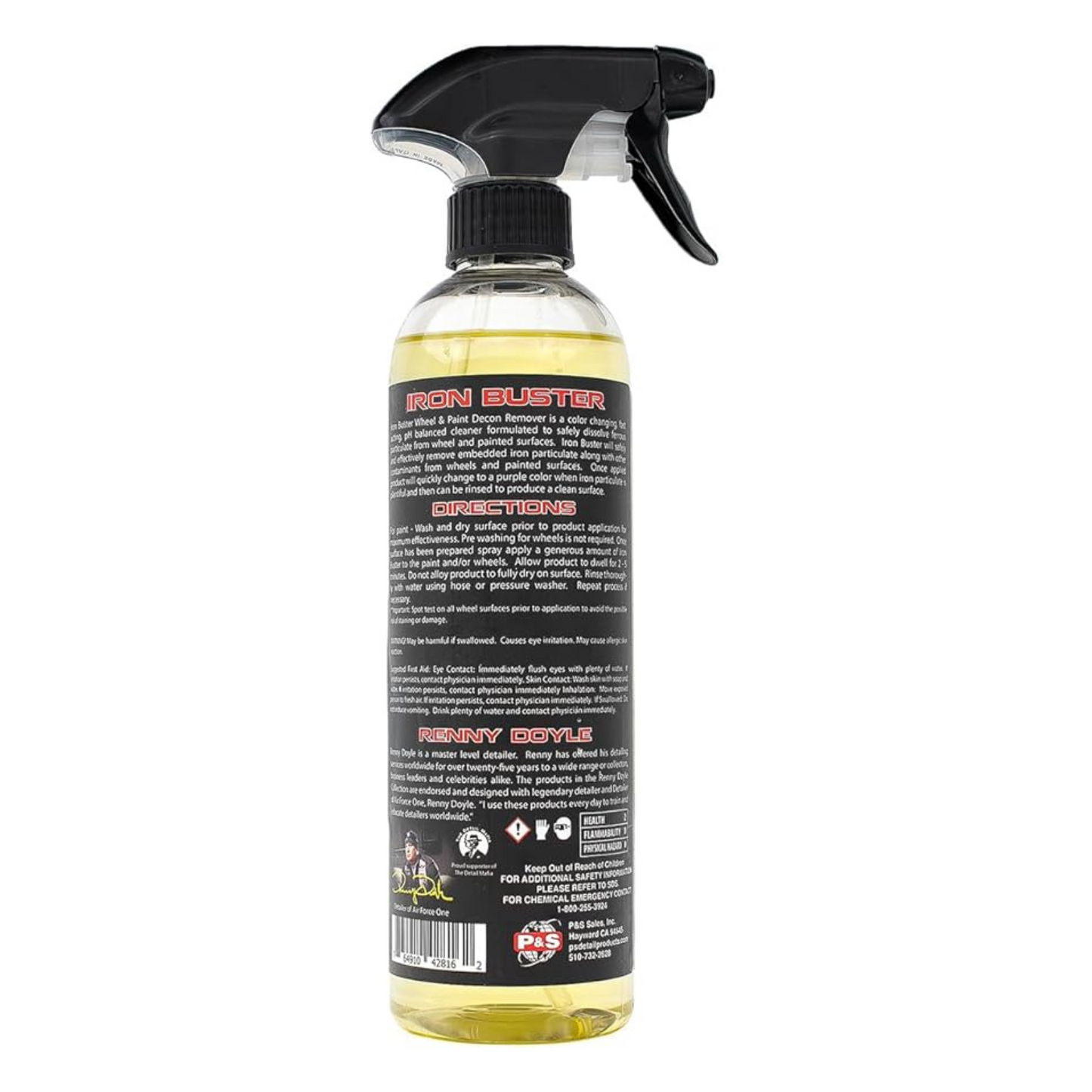 P&S - Iron Buster Wheel & Paint Decon Remover Non-acid Wheel Cleaner