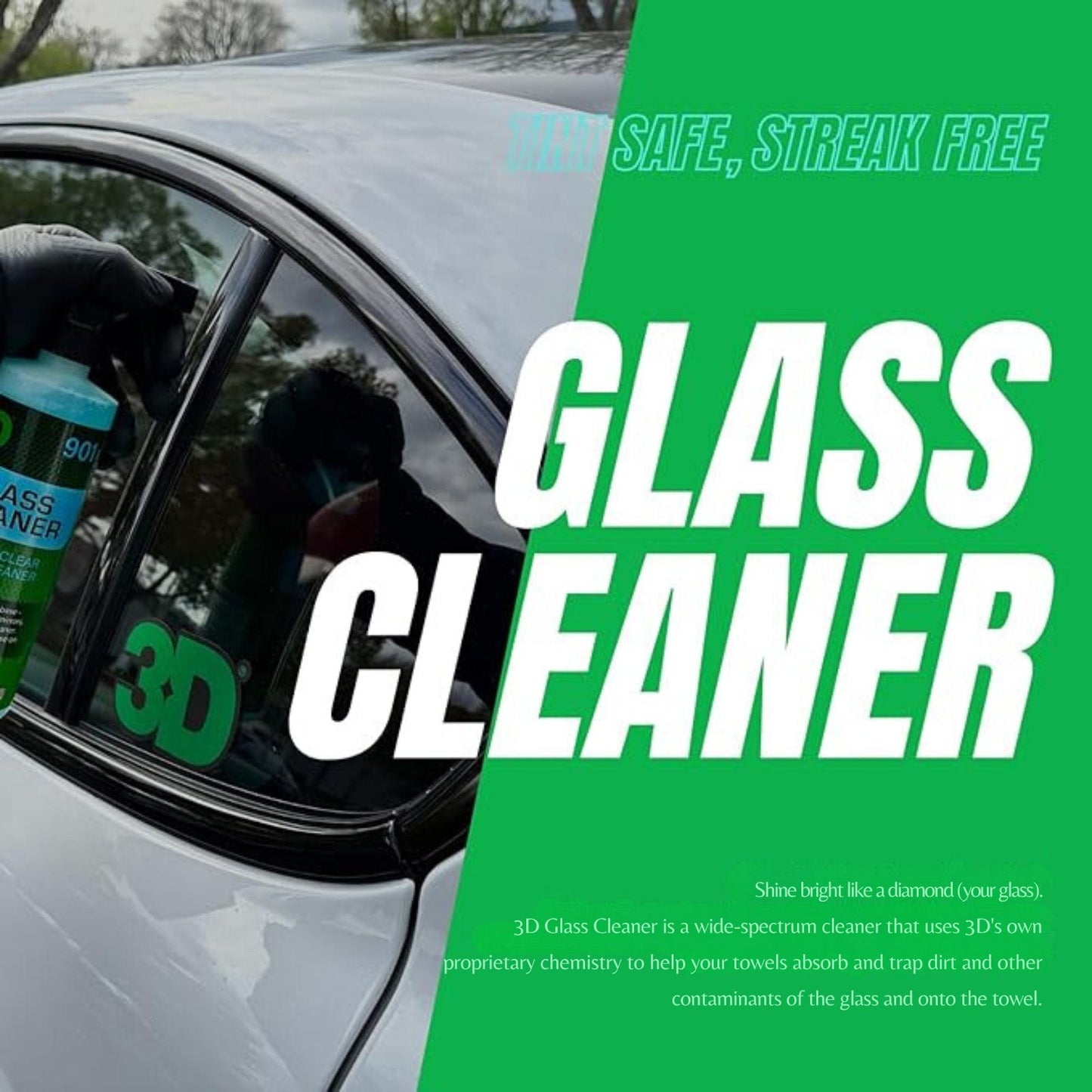 3D - Glass Cleaner - Briggs Detailing Solutions