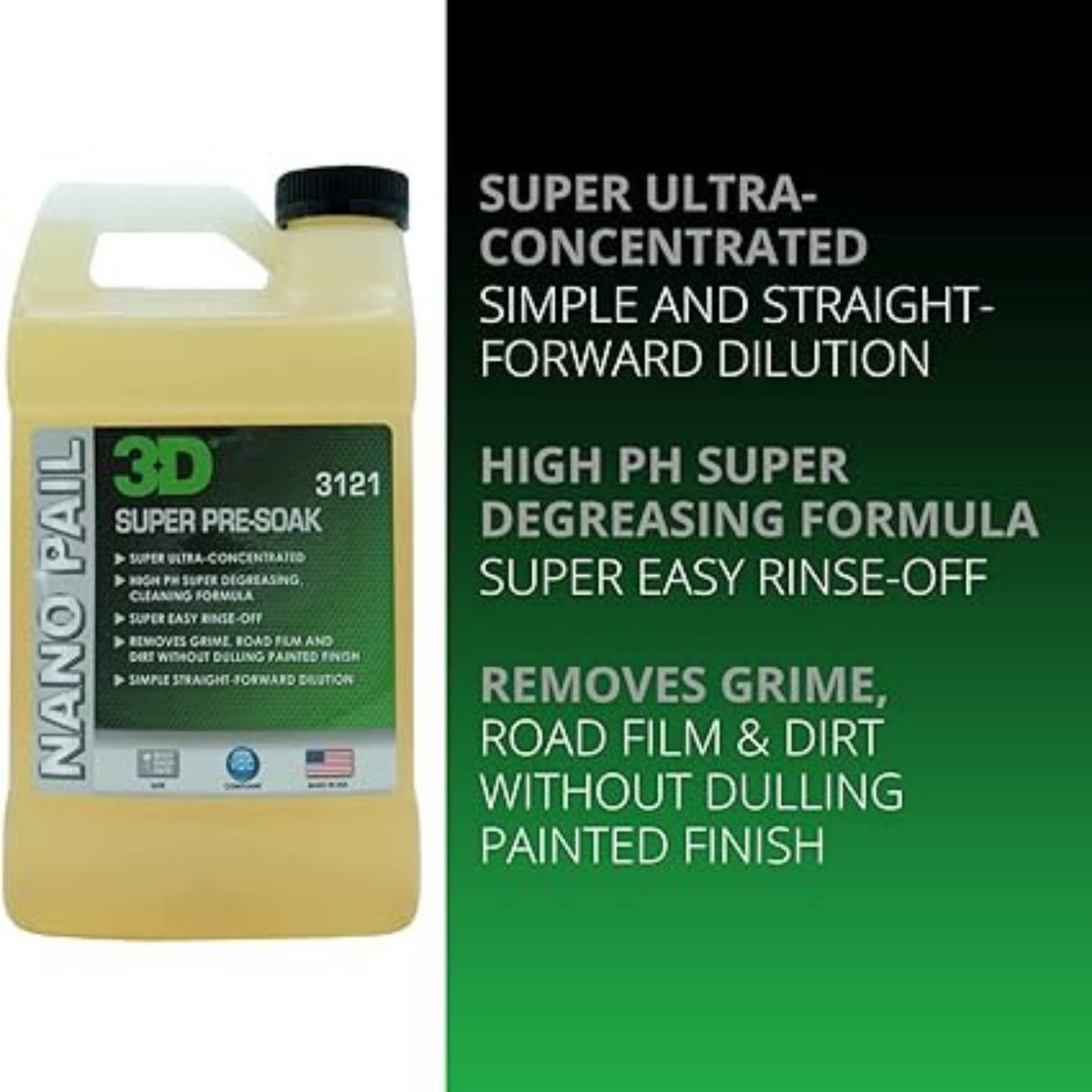 3D - Super Pre Soak 64oz - Briggs Detailing Solutions