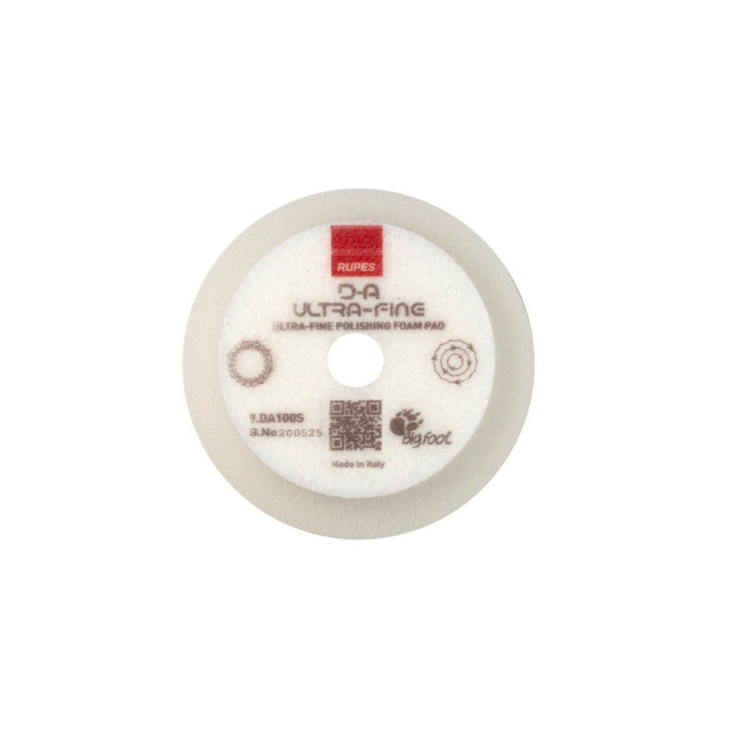 Rupes - D-A White Ultra-Fine Finishing Foam Pad