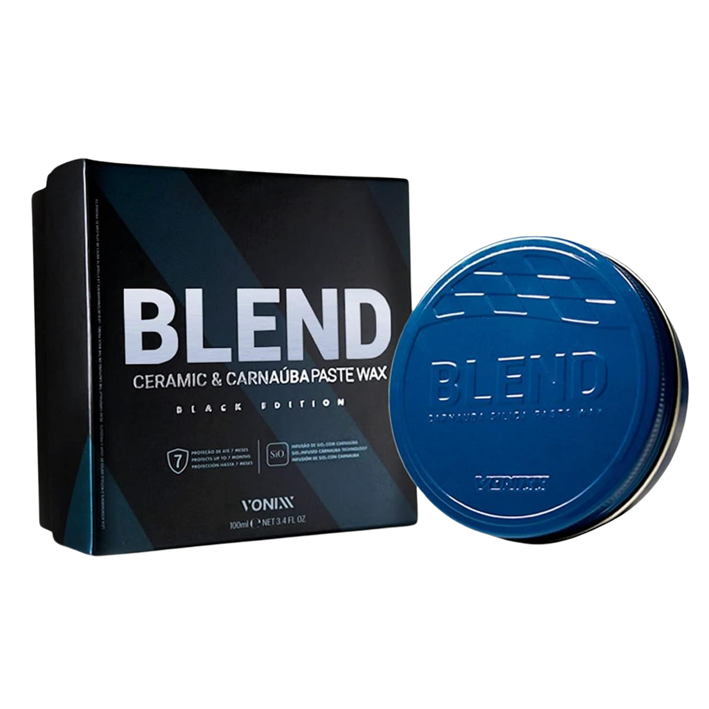 Vonixx - Blend Black Paste Wax Deep Shine for Dark Paints