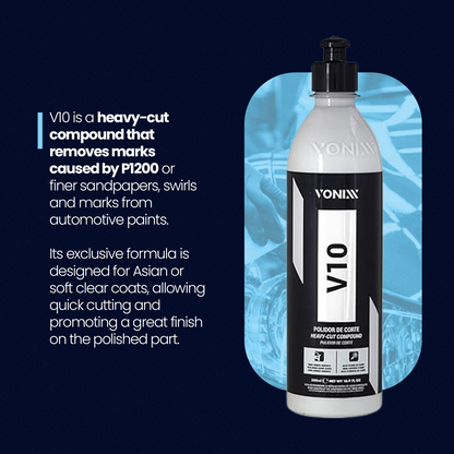 Vonixx - V10 Heavy-cut Compound(soft Paint) 16oz