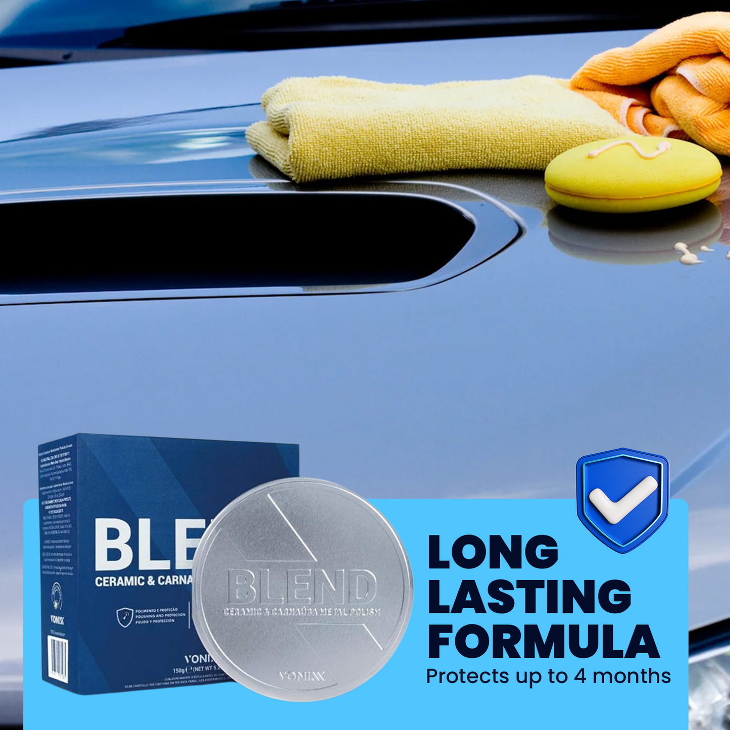 Vonixx Blend Ceramic & carnauba Metal polish