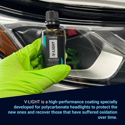 Vonixx - V-Light Headlights Ceramic Coating Protects and Restores 0.67oz (20ml)