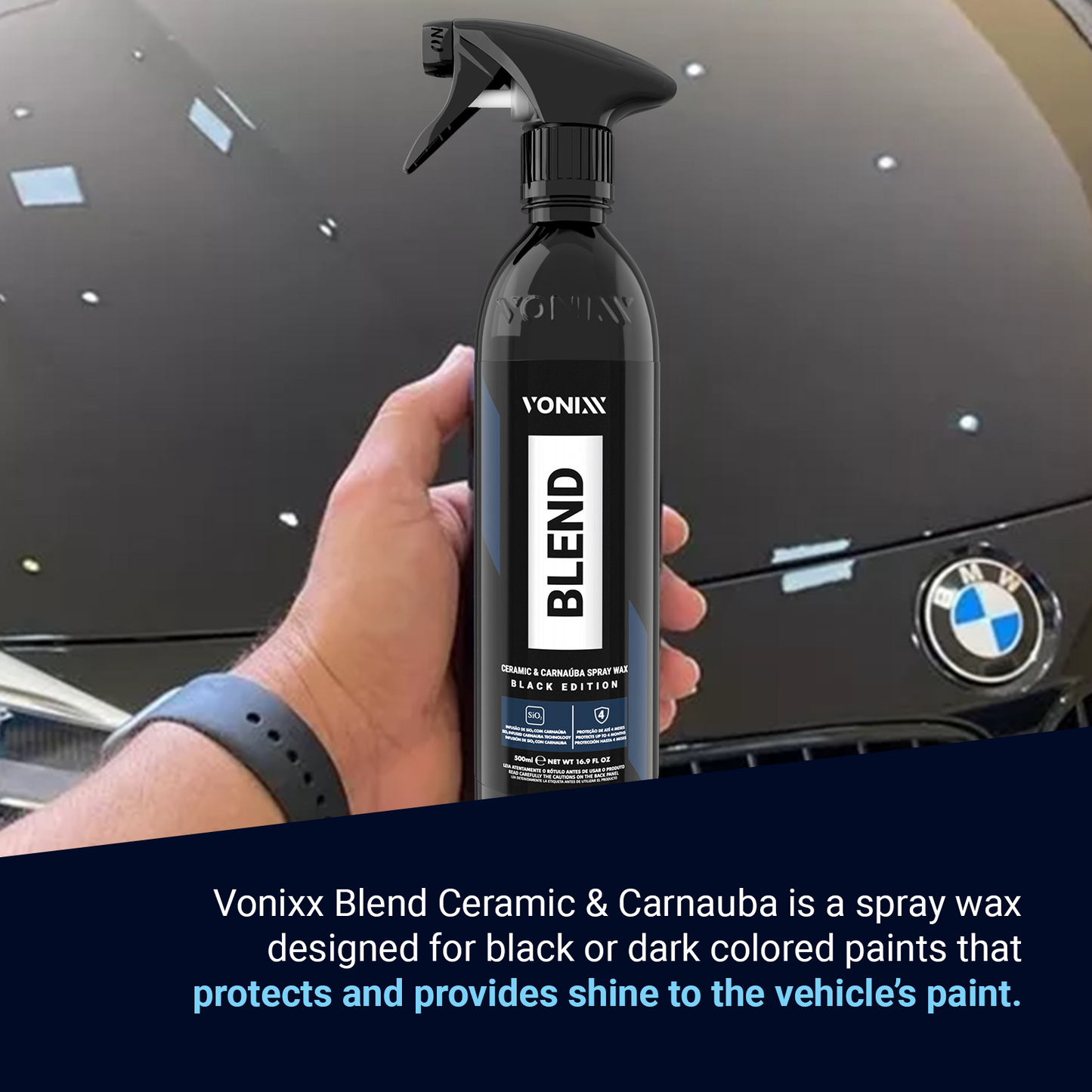 Vonixx - Blend Ceramic & Carnauba Spray Wax - Black Edition