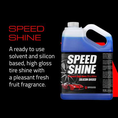 Briggs - 2-in-1 Wheel Cleaner and Tire Shine Kit