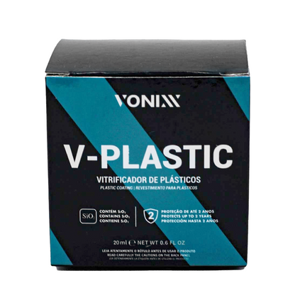 Vonixx - V-Plastic Ceramic Coating 1.6 fl oz (50ml) - For Exterior and Interior Plastics