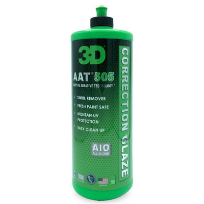 3D - AAT 505 Correction Glaze - Briggs Detailing Solutions