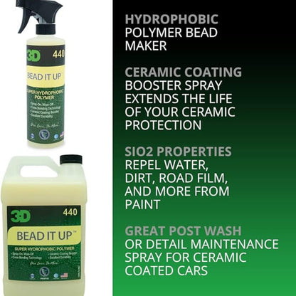 3D - Bead it Up Ceramic Infused Booster - Briggs Detailing Solutions