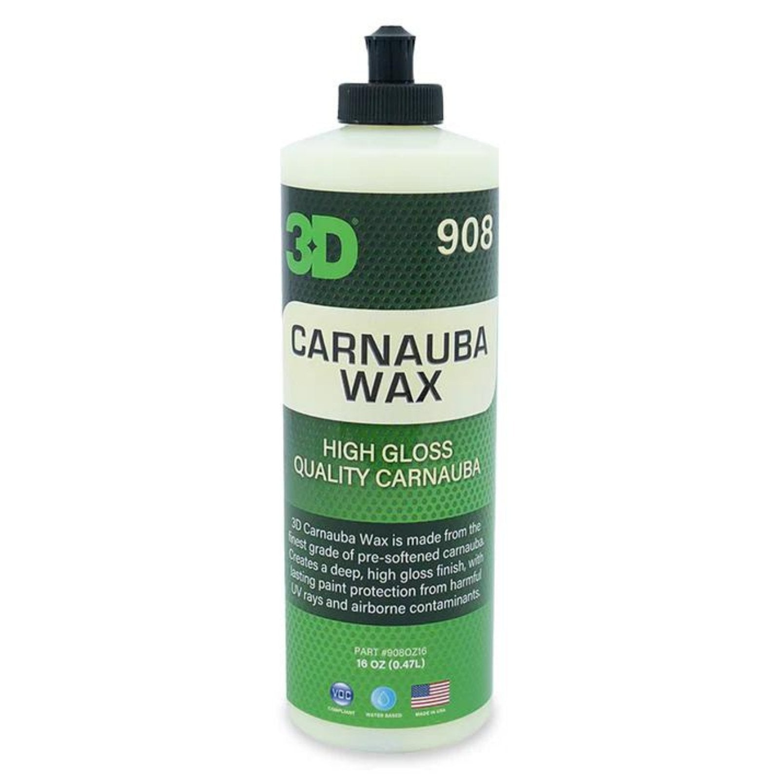 3D - Carnauba Wax - Briggs Detailing Solutions