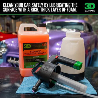 3D - Foaming Waterless Carwash 1 Gallon - Briggs Detailing Solutions