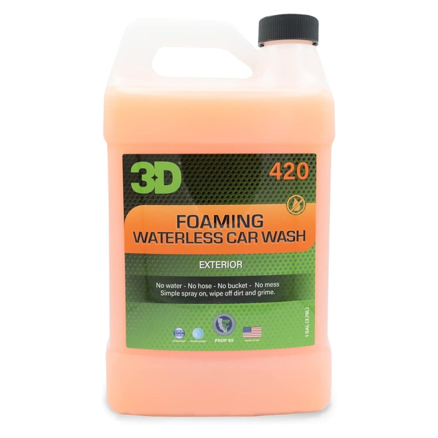 3D - Foaming Waterless Carwash 1 Gallon - Briggs Detailing Solutions