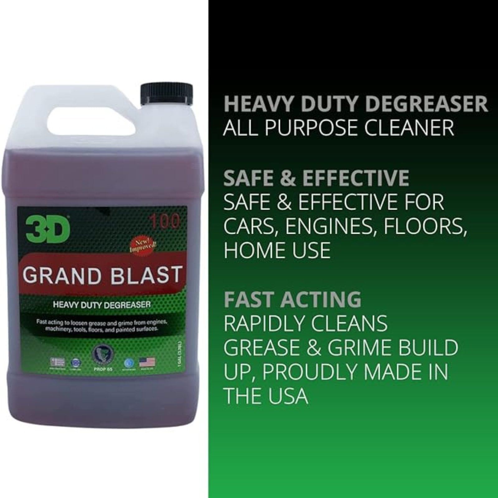 3D - Grand Blast Premium Engine Cleaner - Briggs Detailing Solutions