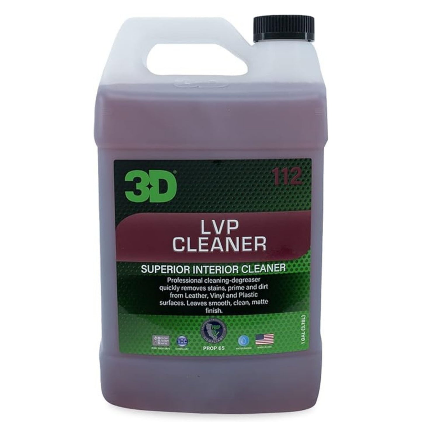 3D - LVP Cleaner Leather Vinyl Plastic Interior Cleaner - Briggs Detailing Solutions