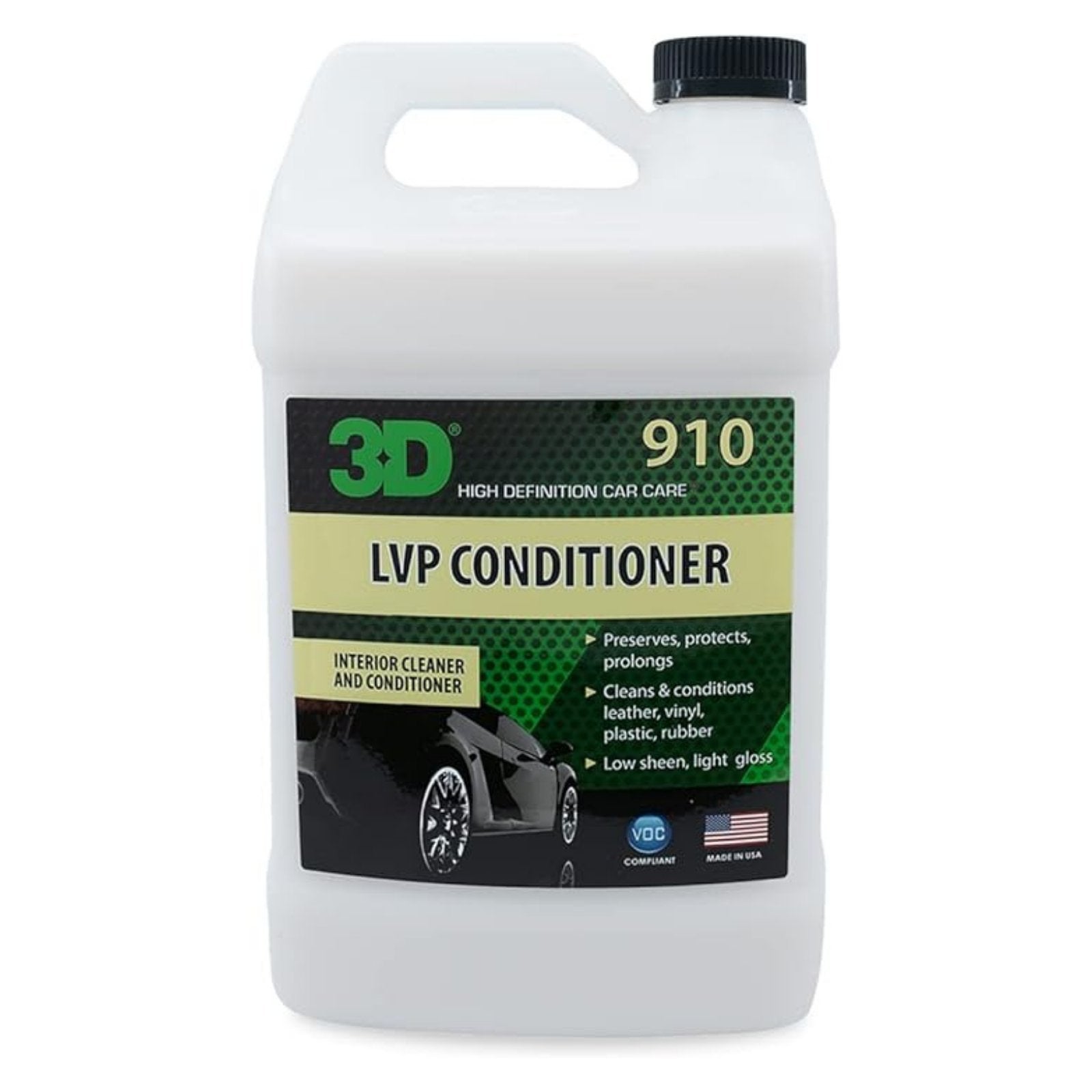 3D - LVP Conditioner Leather Vinyl Plastic Interior Conditioner - Briggs Detailing Solutions