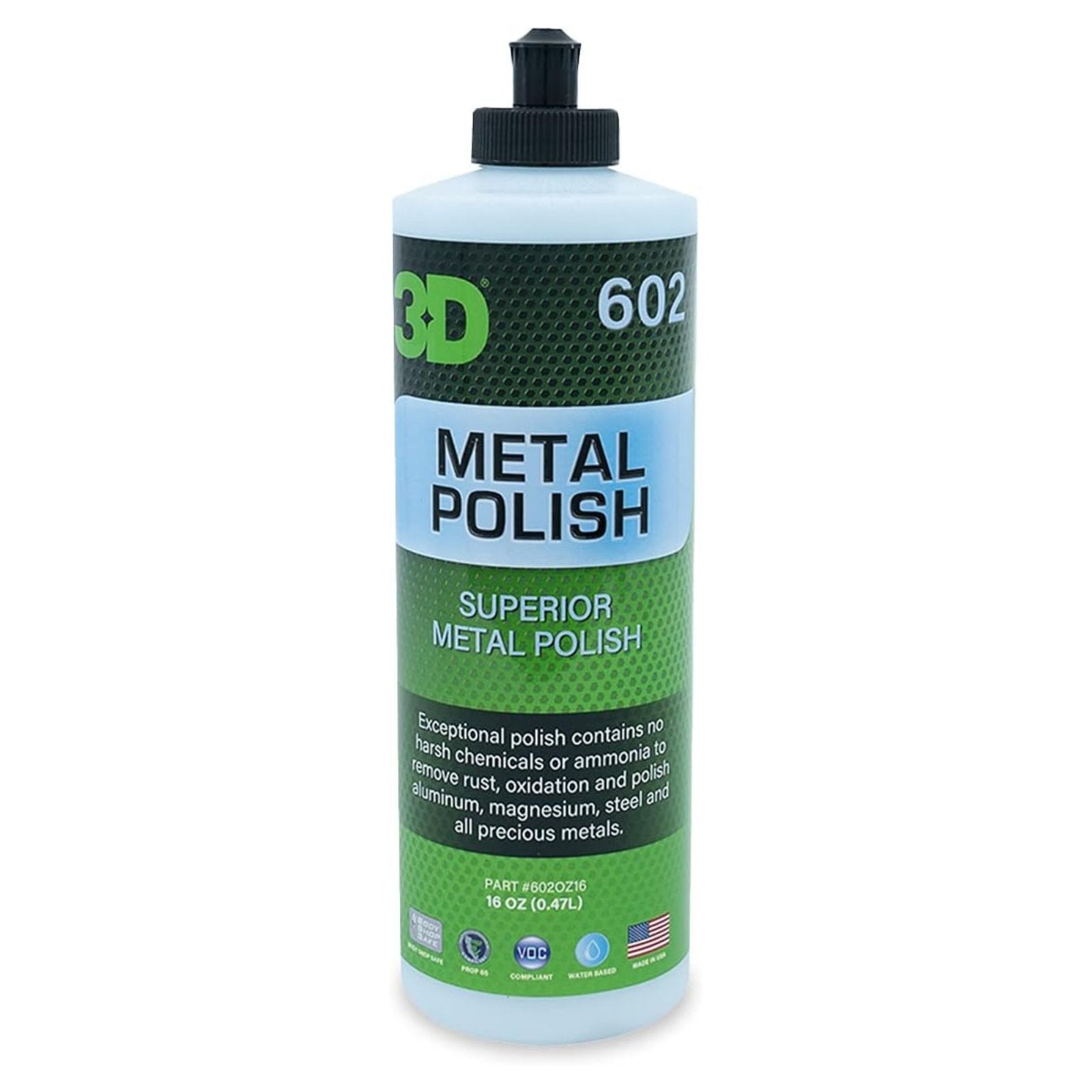 3D - Metal Polish 16 oz - Briggs Detailing Solutions