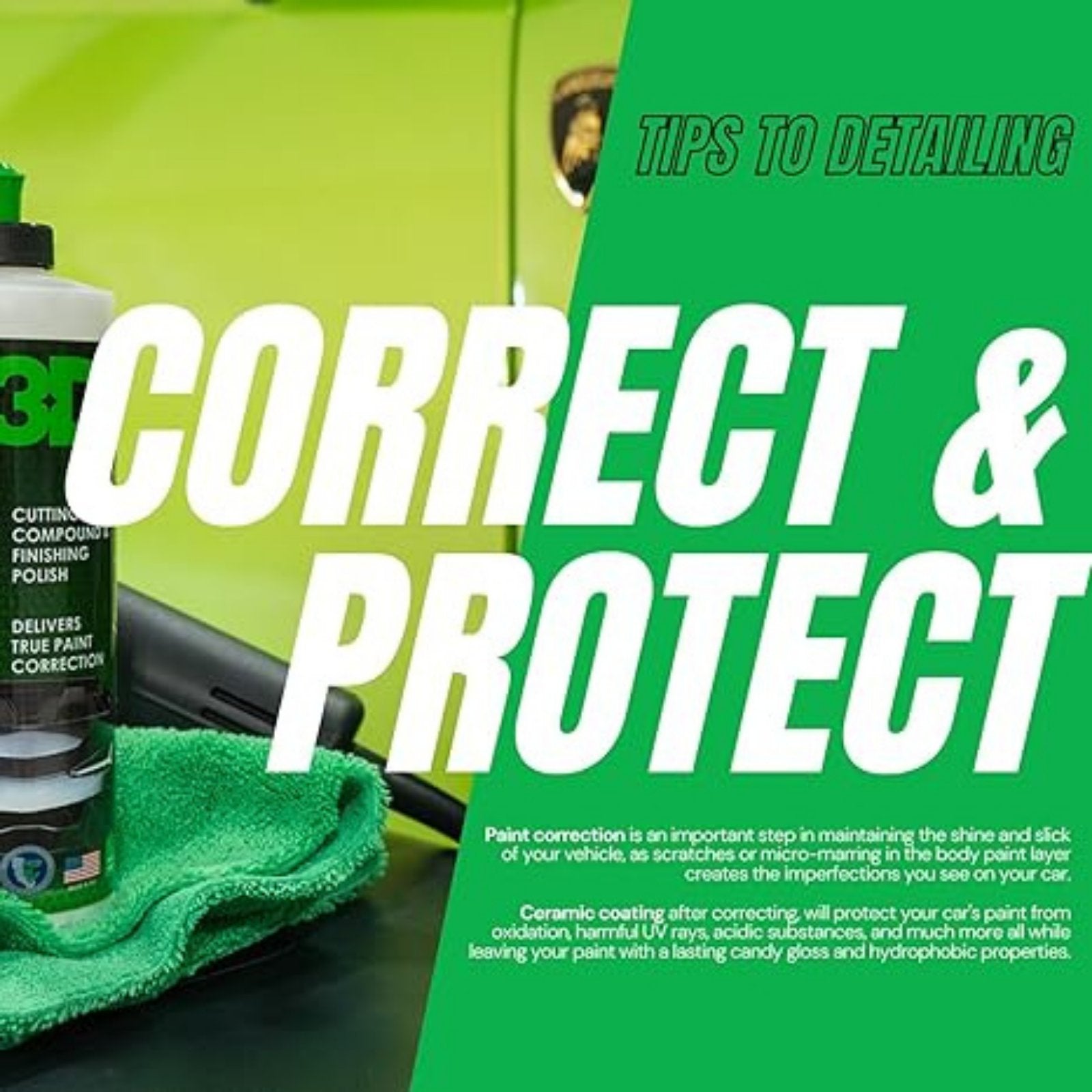 3D - One Hybrid One Step Compound and Polish - Briggs Detailing Solutions