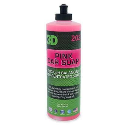 3D - Pink Car Soap - Briggs Detailing Solutions