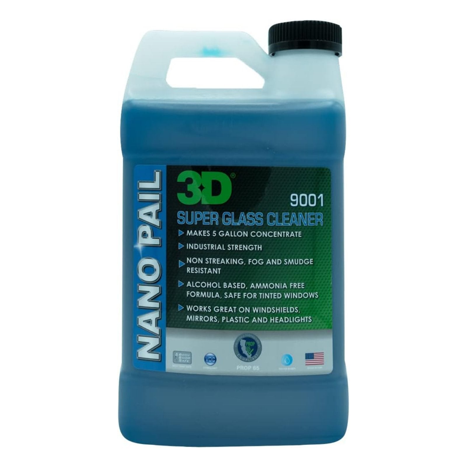 3D - Super Glass Cleaner Nano Pail - Briggs Detailing Solutions