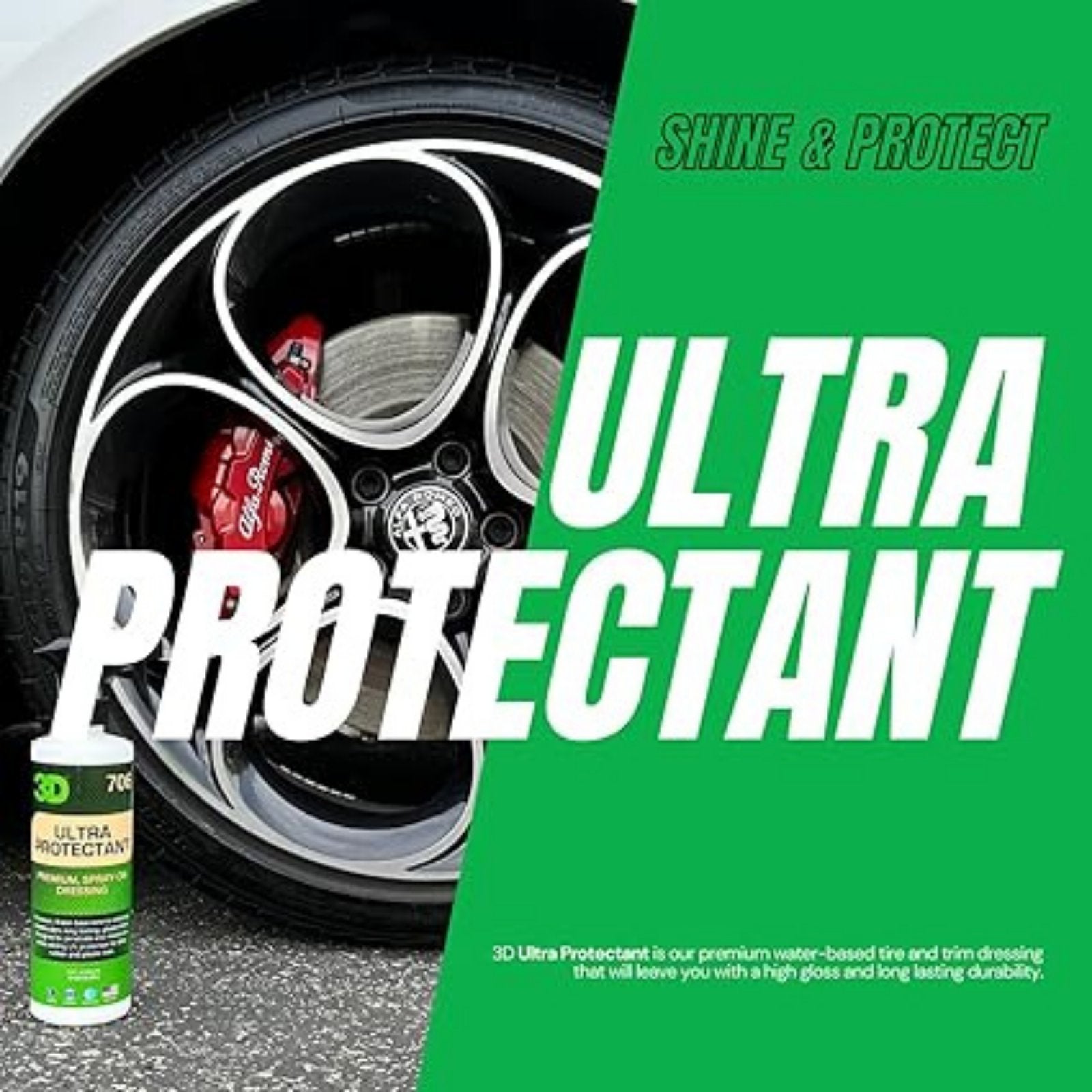 3D - Ultra Protectant Tire and Trim Dressing - Briggs Detailing Solutions