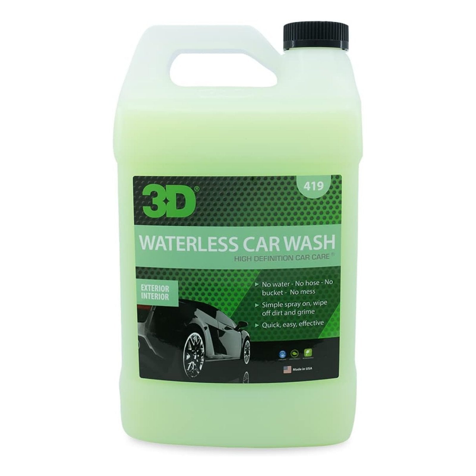 3D - Waterless Car Wash - Briggs Detailing Solutions