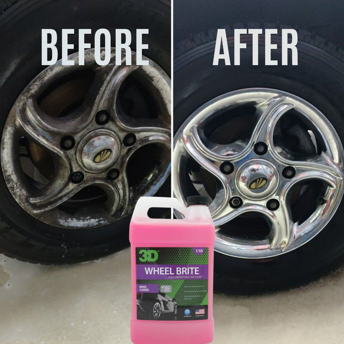 3D - Wheel Brite 1 Gallon - Briggs Detailing Solutions