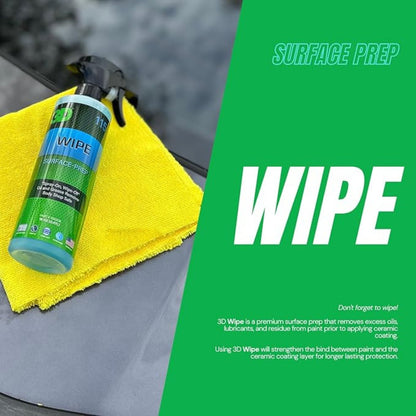 3D - Wipe Ceramic Coating Surface Prep - Briggs Detailing Solutions