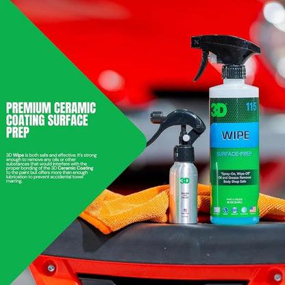 3D - Wipe Ceramic Coating Surface Prep - Briggs Detailing Solutions