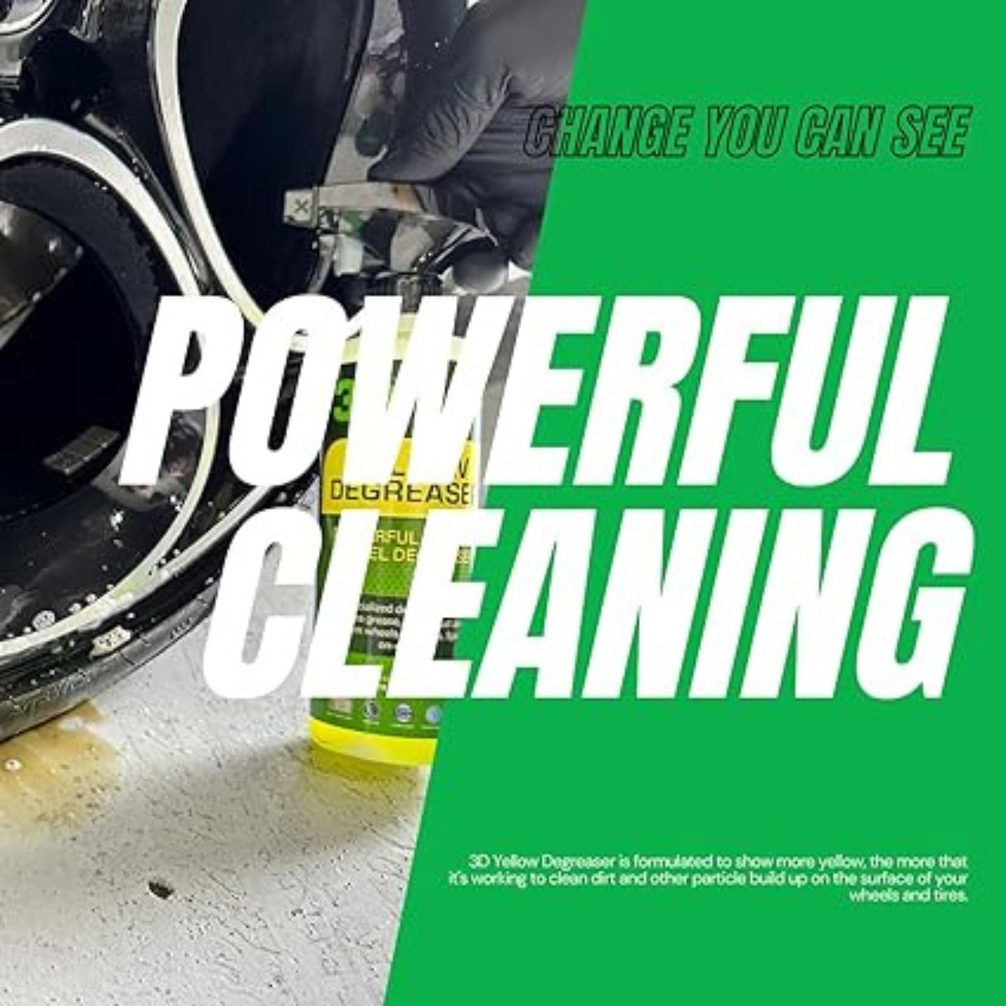 3D - Yellow Degreaser Wheel Cleaner - Briggs Detailing Solutions