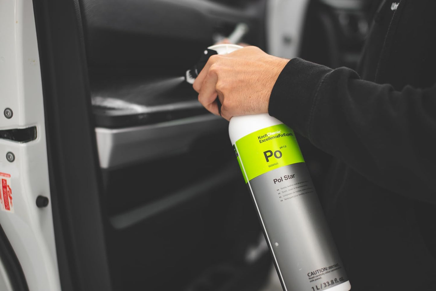 Koch Chemie - Po Pol Star Neutral Cleaner With Protection Formula for Leather, Alcantara and Textiles