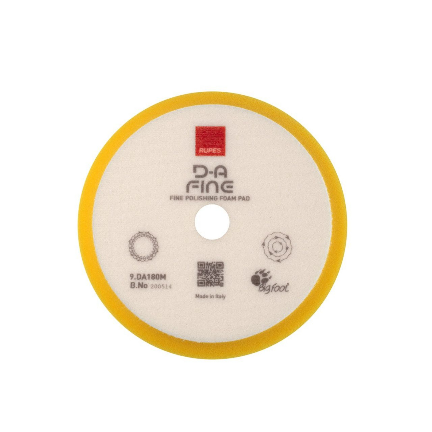 Rupes - DA Yellow Fine Finishing Foam Pad