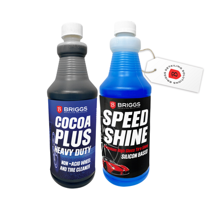 Briggs - 2-in-1 Wheel Cleaner and Tire Shine Kit