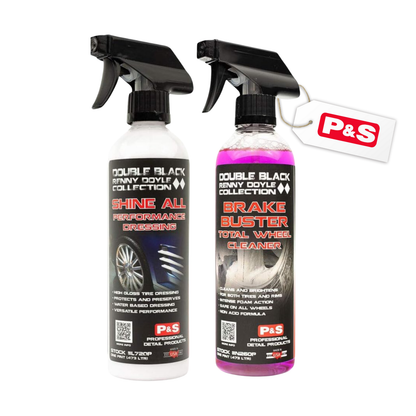 P&S - 2-in-1 Wheel Cleaner and Tire Shine Kit