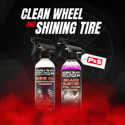 P&S - 2-in-1 Wheel Cleaner and Tire Shine Kit