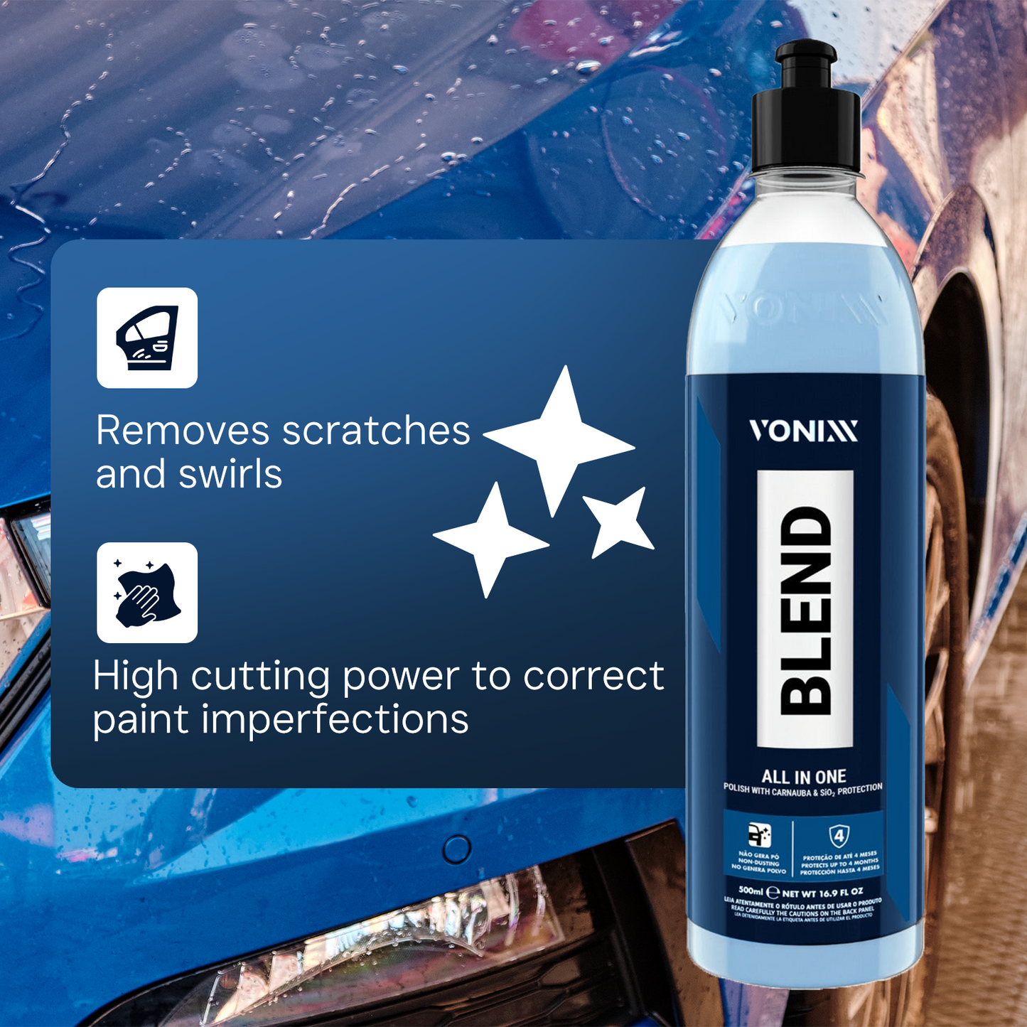 Vonixx - Blend All in One Polish with ceramic & Carnauba Protection