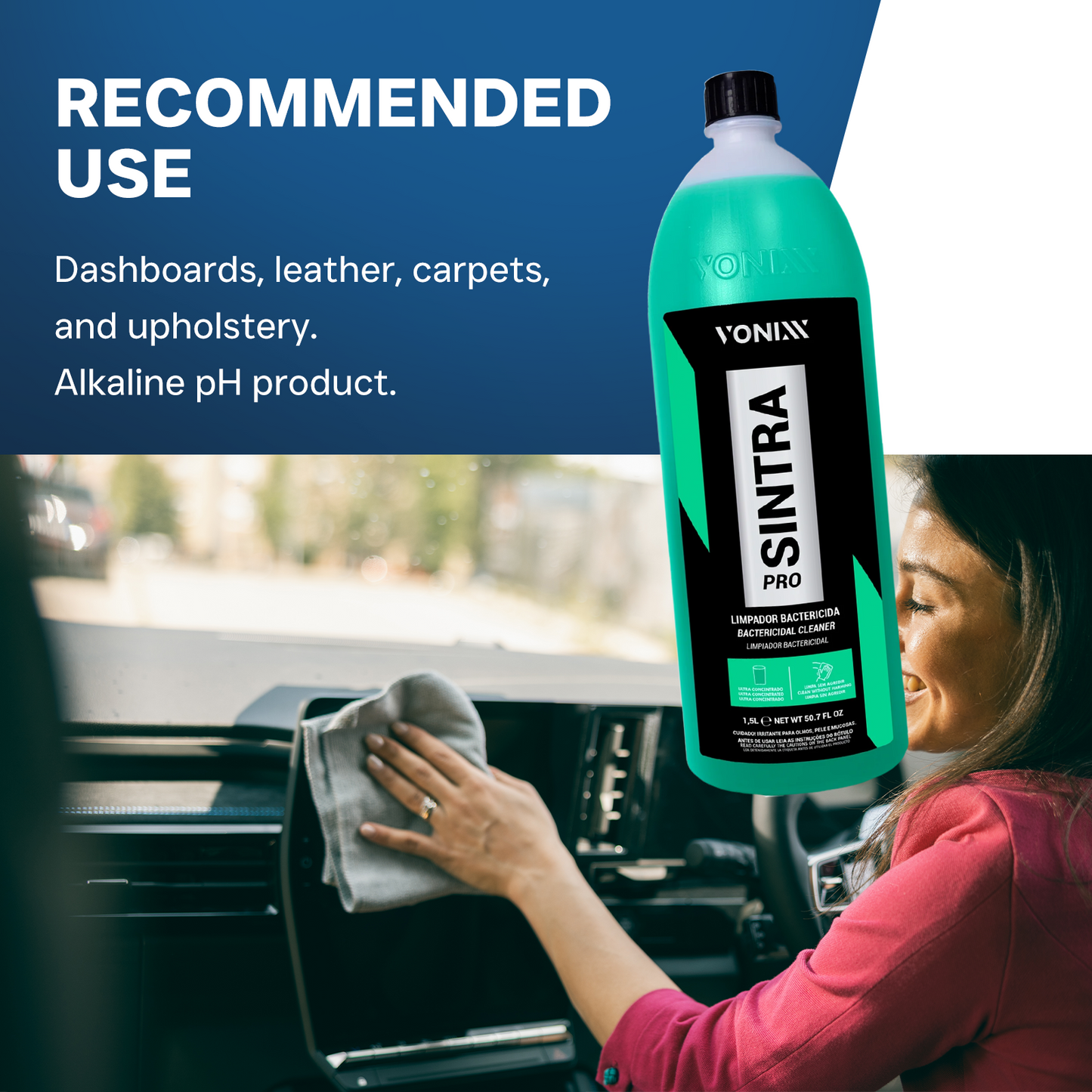 Vonixx - Sintra Pro Interior Cleaner/Bactericidal(Concentrated)