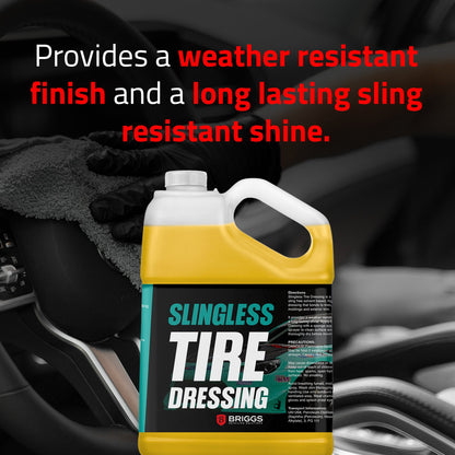 Briggs - Slingless Tire Shine - Briggs Detailing Solutions