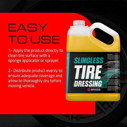 Briggs - Slingless Tire Shine - Briggs Detailing Solutions